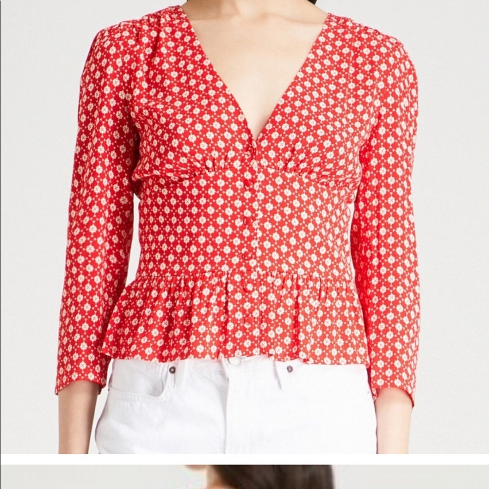Ba&sh Floral Top